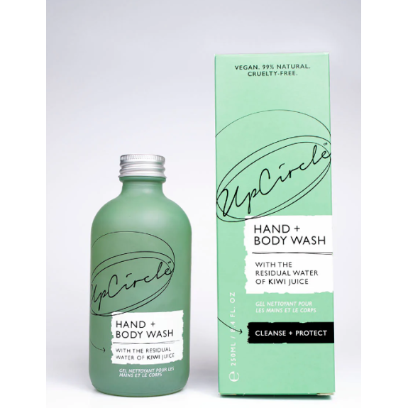 UPCIRCLE HAND+BODY WASH WITH KIWI WATER-PUMP